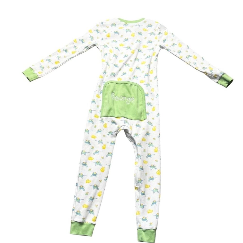 Smockingbird Personalized Embroidered Easter Pajamas George Size 4T